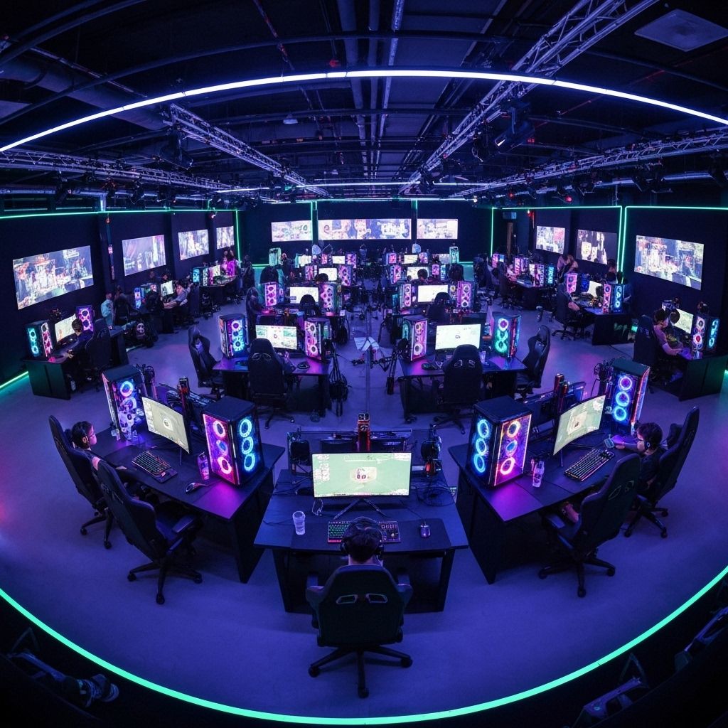 Gaming Arena Background